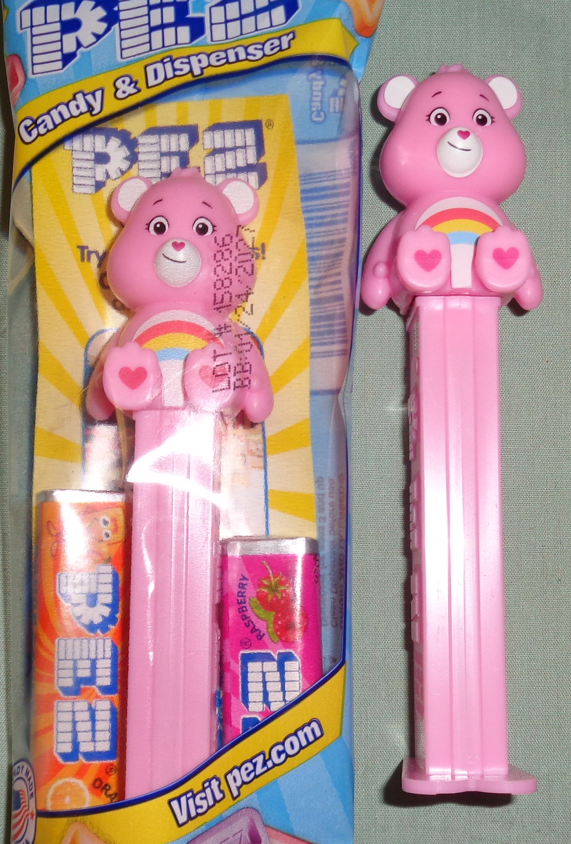 Share Bear PEZ Dispenser & Candy, Care Bears