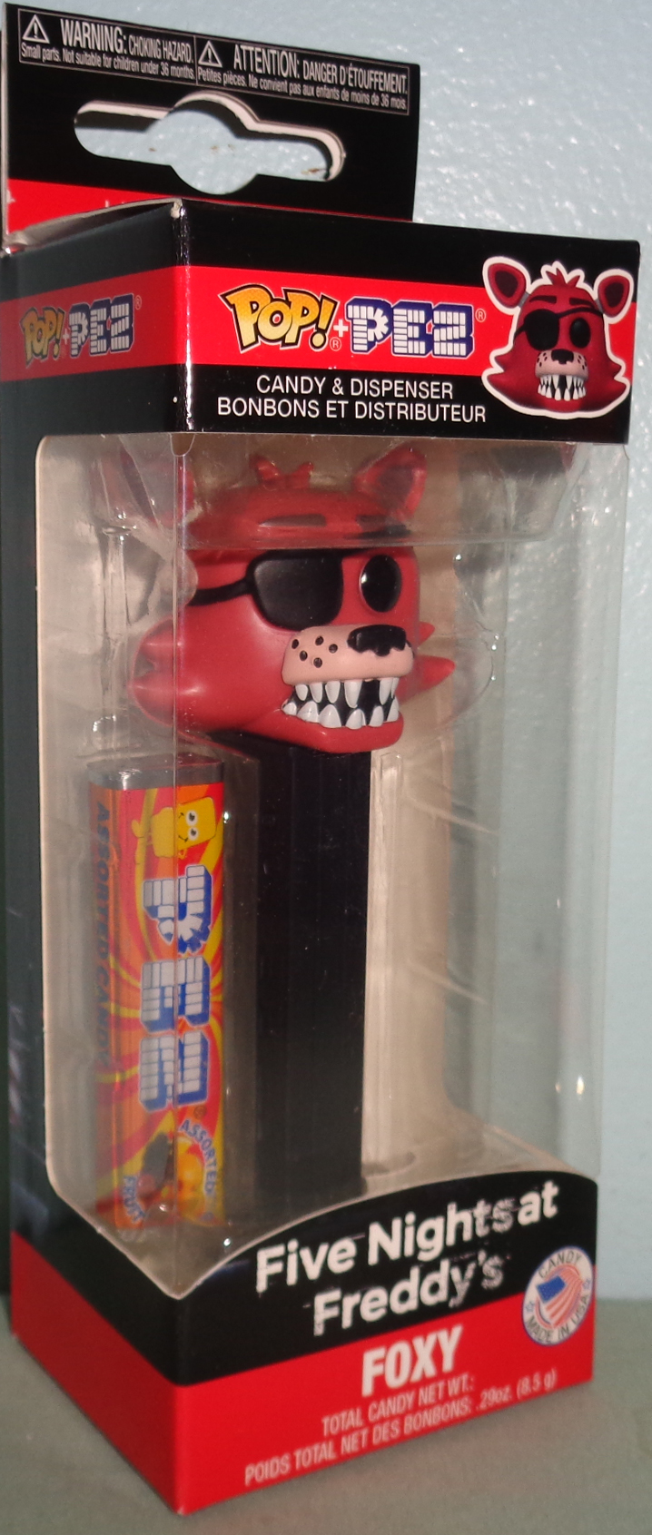 Five Nights At Freddys Foxy Pop Pez 700 Pez Collectors Store The Ultimate Pez 2927