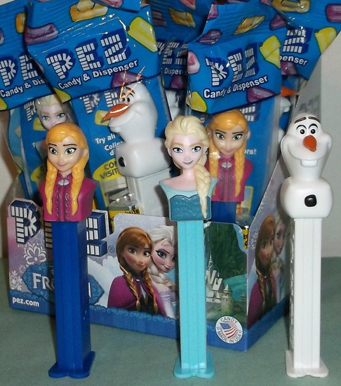 Disney Frozen Pez set - Anna, Elsa and Olaf MIB - $9.00 : Pez ...