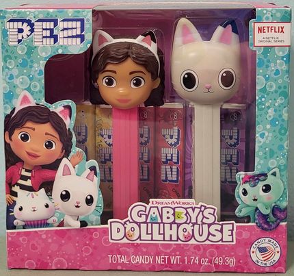 Gabby and Pandy Paws in Gabby's Dollhouse Pez Twin Pack - $8.00 : Pez ...