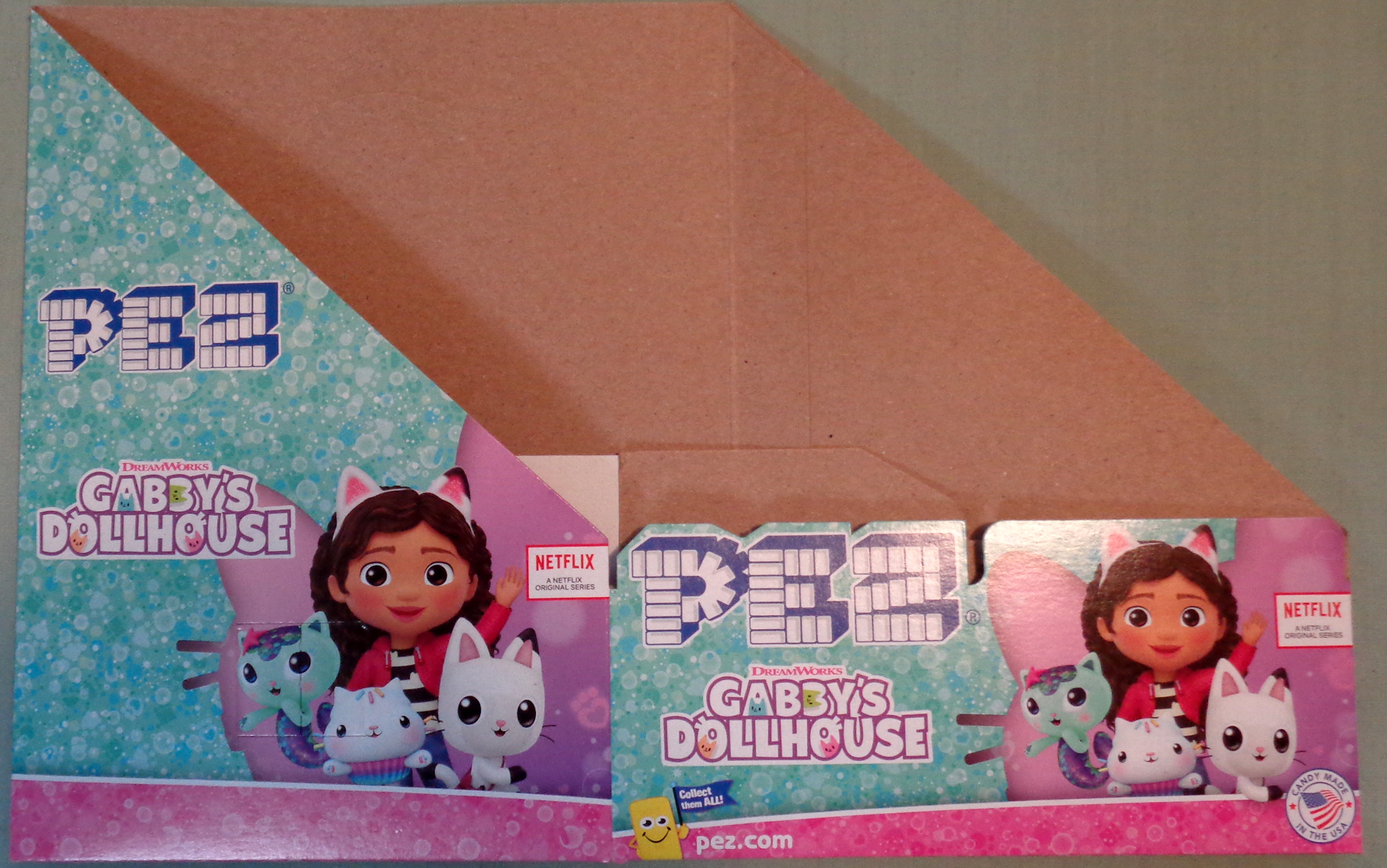 2023 Gabby's Dollhouse Pez Counter Display Box - $2.00 : Pez Collectors  Store, The Ultimate Pez Shopping Site!