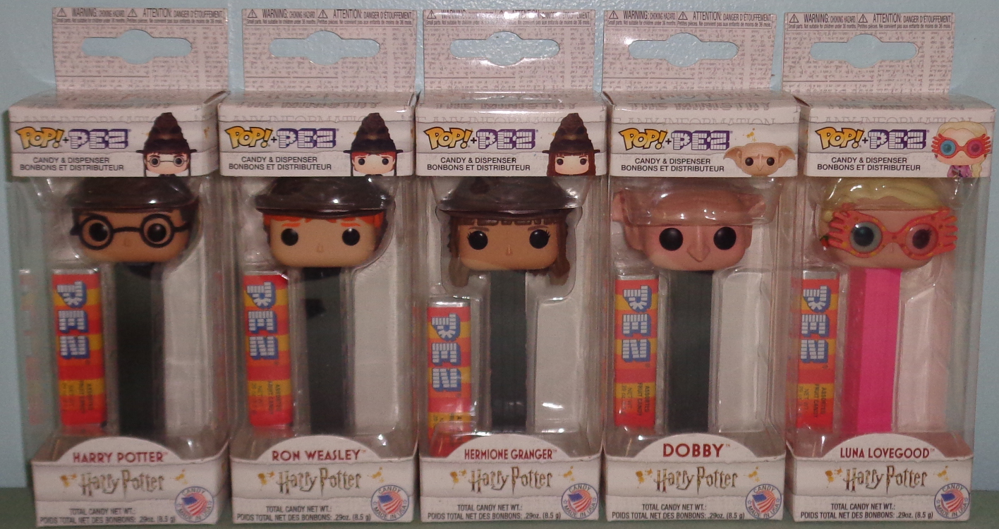 harry potter pop pez