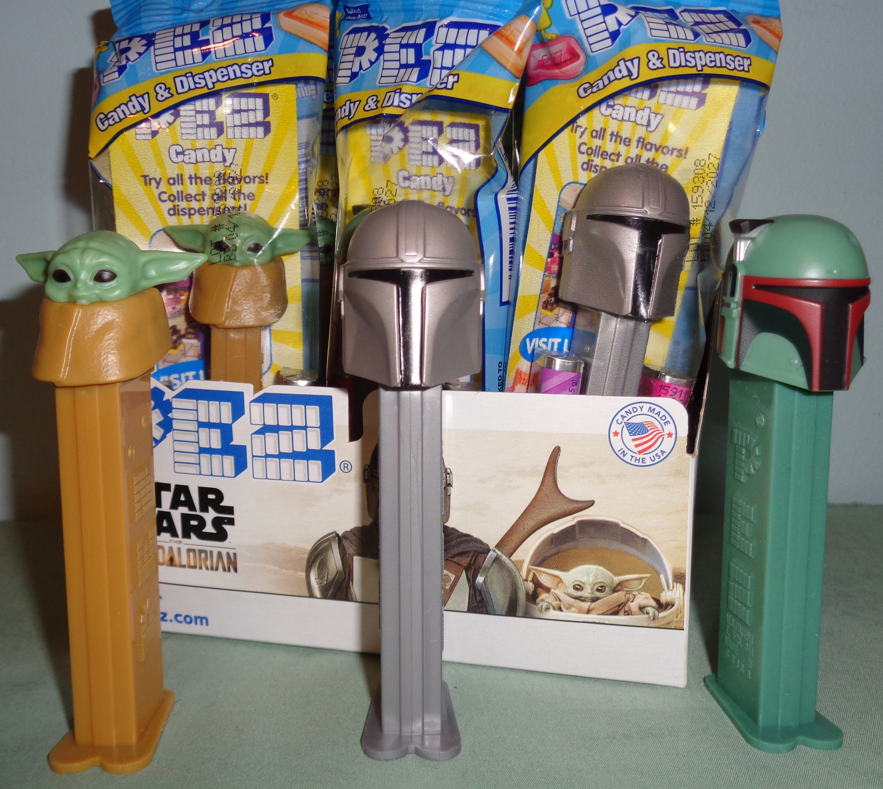 mandalorian pez set