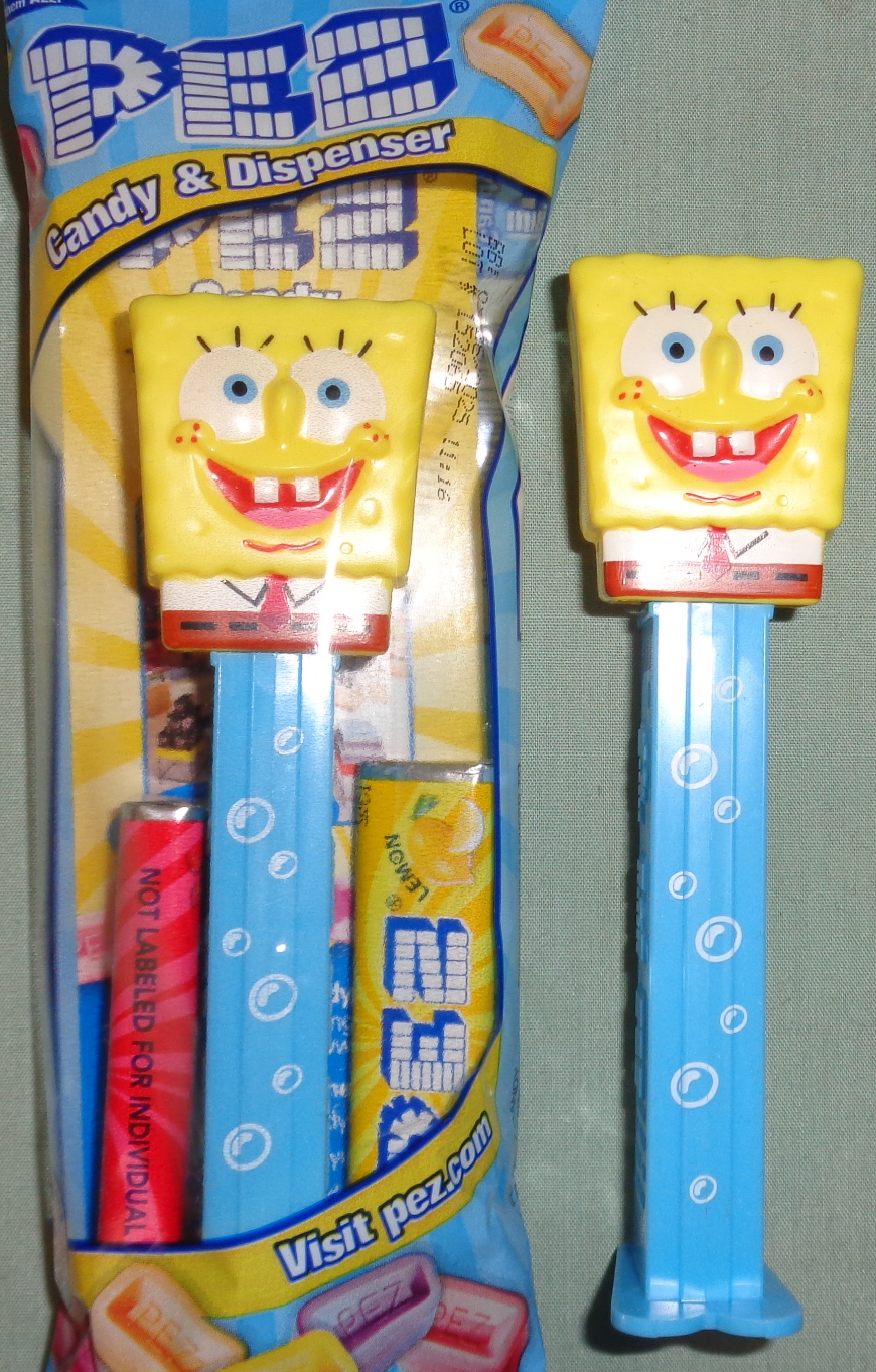 Bubbles SpongeBob Pez MIB - $3.00 : Pez Collectors Store, The Ultimate ...