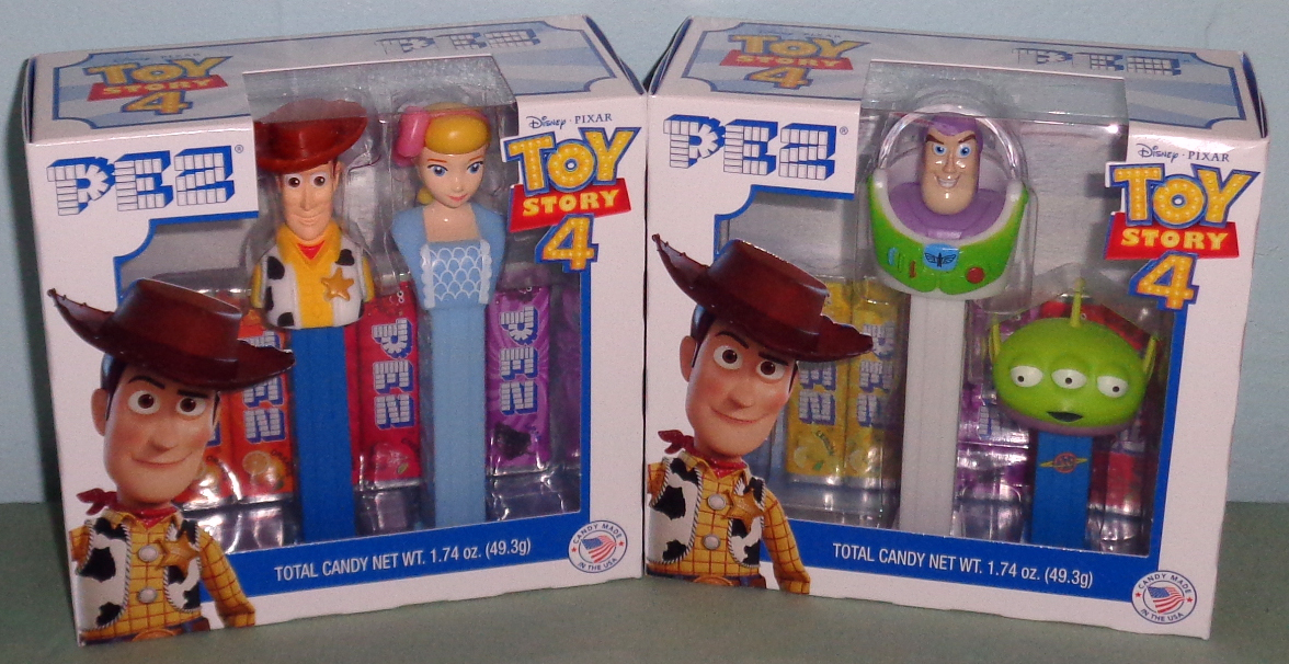 Toy Story 4 Twin Pack Pair Woody - Peep, Buzz - mini Alien Pez - $14.00 ...