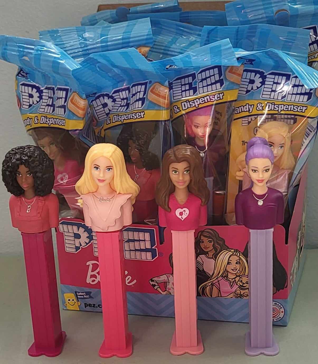 2024 USA Barbie Pez Set Of 4 Mint In Bag - $12.00 : Pez Collectors ...