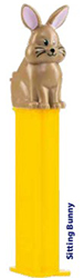 2025 European Tan Sitting Bunny Pez