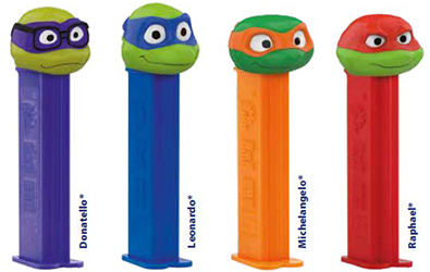 2025 European Teenage Mutant Ninja Turtles Pez Assortment