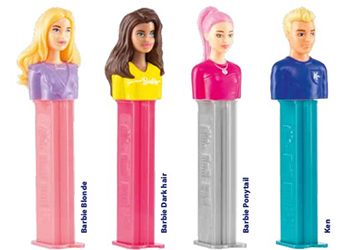 2025 European Barbie and Ken Pez Assortment