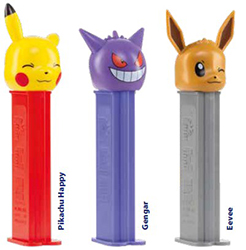 New 2025 European Pokemon Pez Assortment