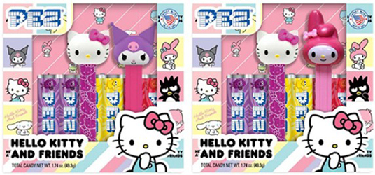 2025 USA Hello Kitty Pez Twin Pack Pair