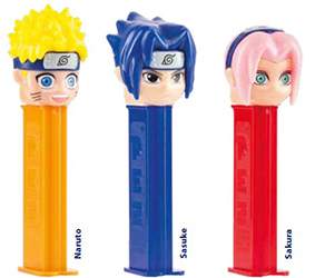 European Naruto Pez Assortment