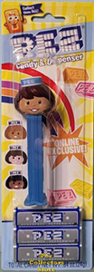 Medium Skin Tone Sugarfree Peppermint Pez Presenter Girl MOC