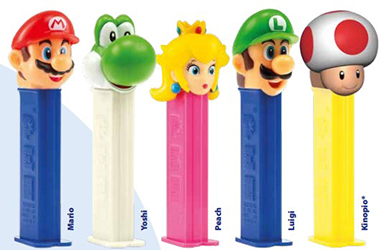 2025 European Super Mario Pez Assortment