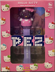 European 50th Anniversary Hello Kitty Pez Boxed Set