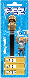 European 50th Anniversary Playmobil Golden Knight Pez 