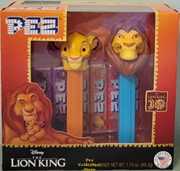 2024 Lion King 30th Anniversary Pez Twin Pack